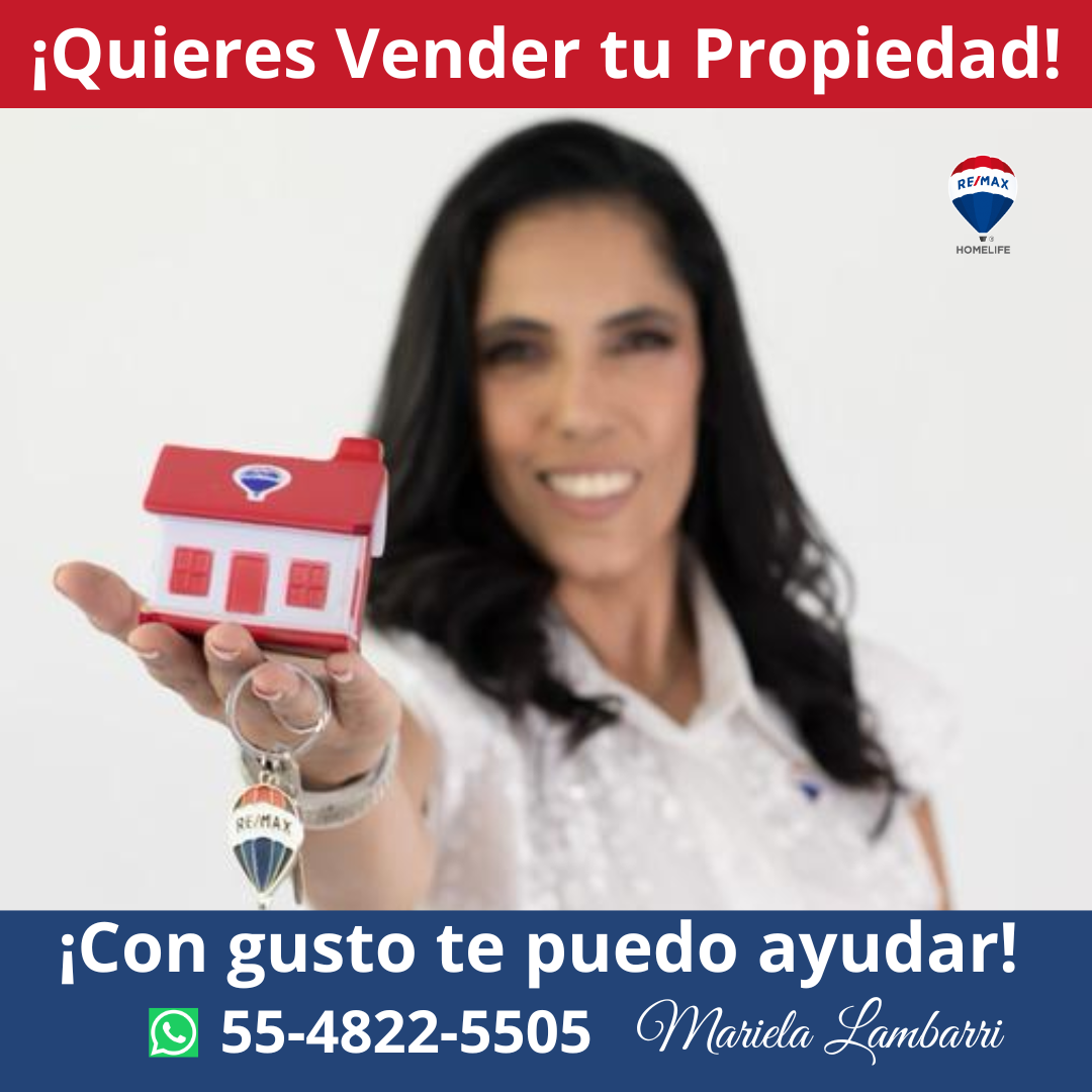 Mariela Muñoz, asesora inmobiliaria para vender propiedades en CDMX y Estado de México